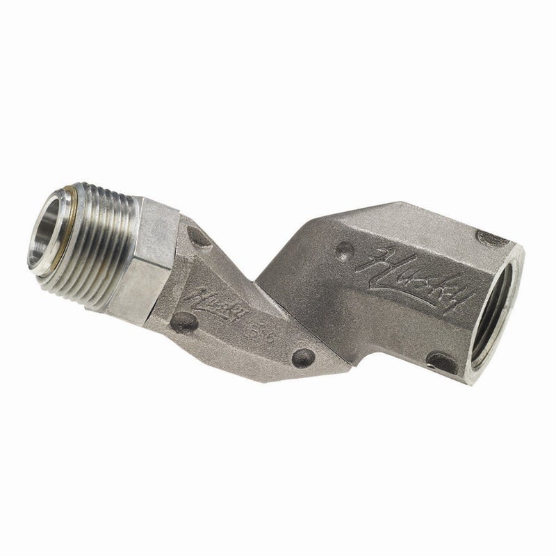 Husky 000087 1" Male NPTF x 1" Female NPTF High-Flow Multi-Plane Swivel, 25.4mm Male x 25.4mm Female - Image 1